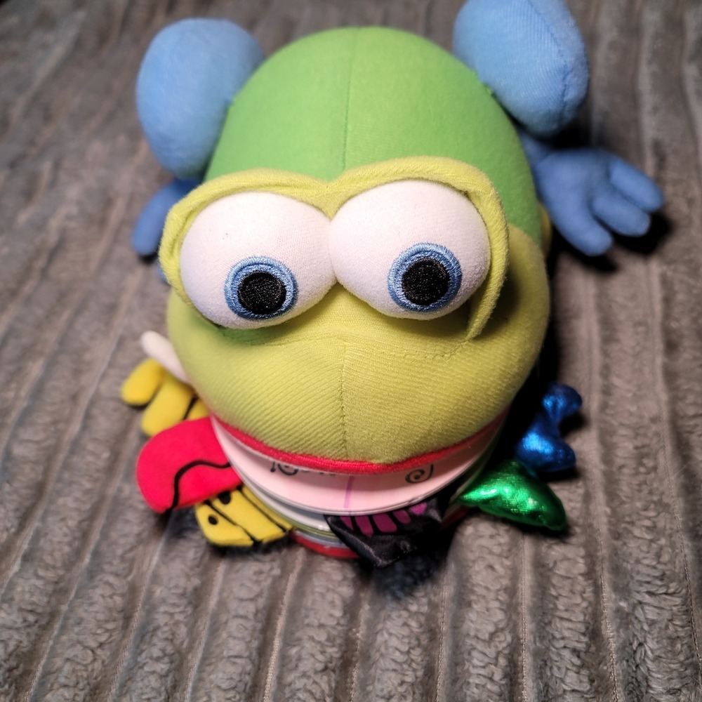 Monday the Bullfrog by Matthew Van Fleet Board Book Hand Puppet Plush Toy 2006‎